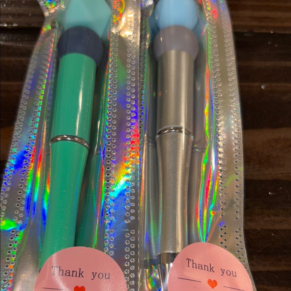 Colorful Beaded Pens Set - Picture 3 of 3